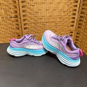 Hoka Bondi 8 - Purple & Blue - Women’s Size 6.5